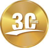 30 years of service